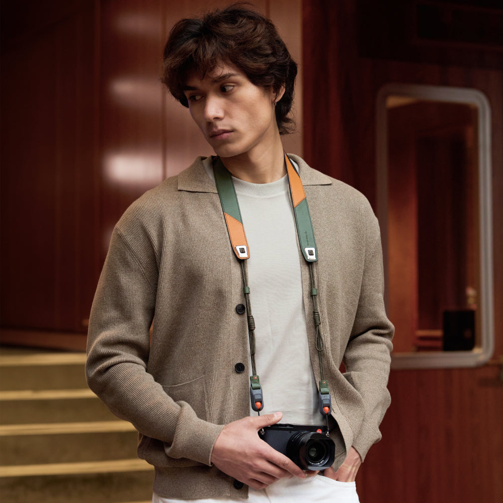 Camera Strap Air (Premium Leather Style)