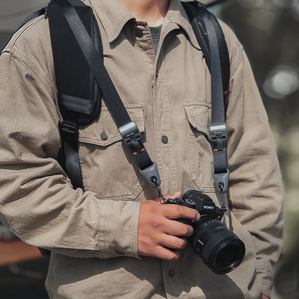 Backpack Camera Strap：Keep Your Camera Close and Your Hands Free