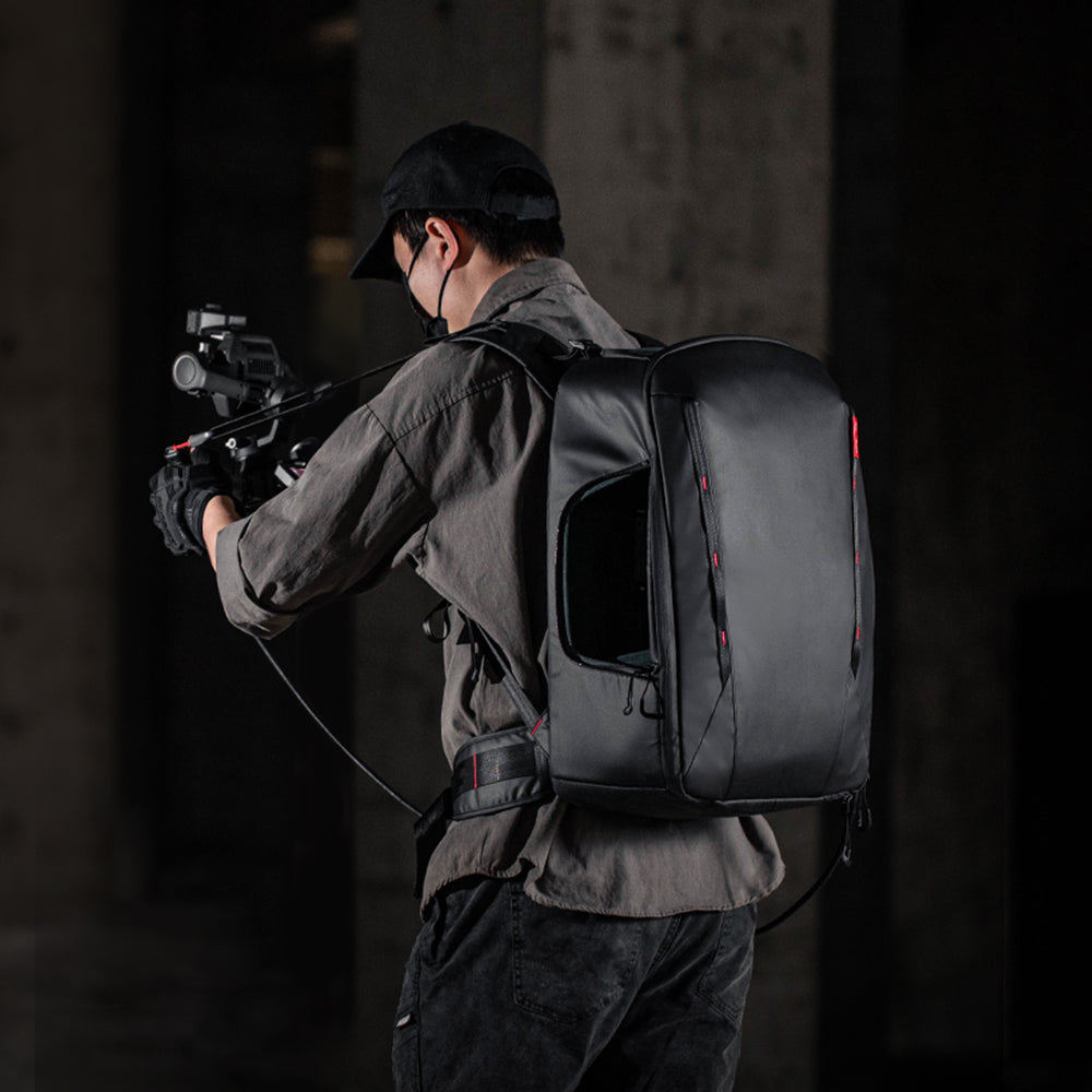 Shooting with Backpack For DJI Ronin 4D