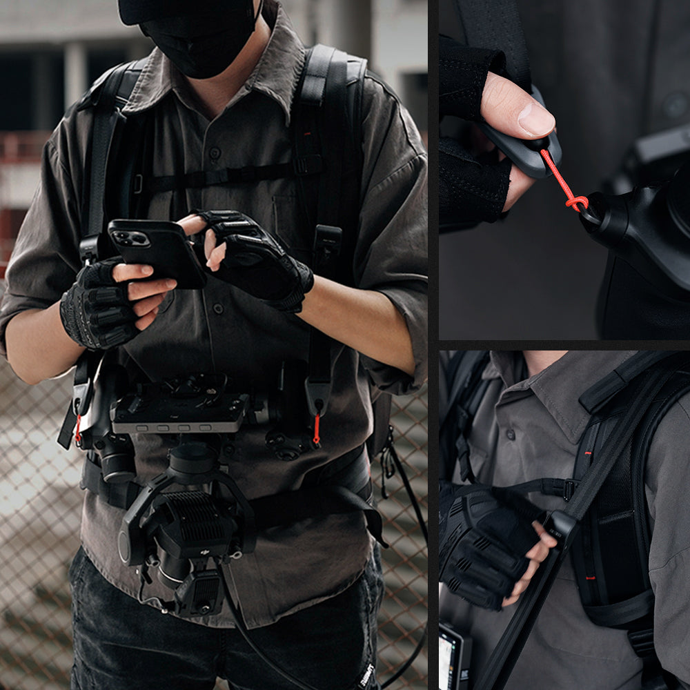 Backpack For DJI Ronin 4D-details