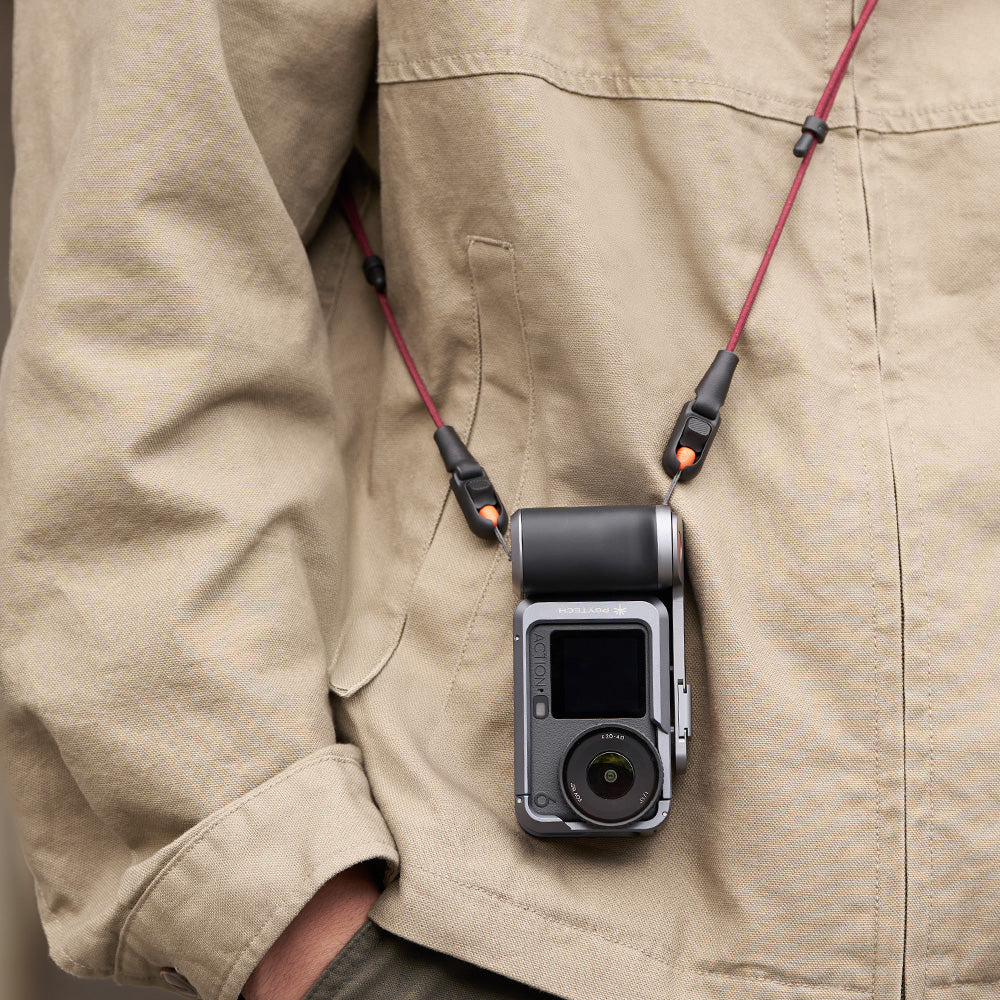 Carry easily with The Camera Cage For Osmo Action 6 Grip Kit