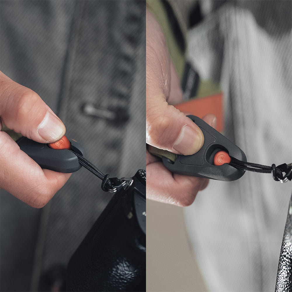 Camera Wrist Straps: One-click quick assembly and disassembly