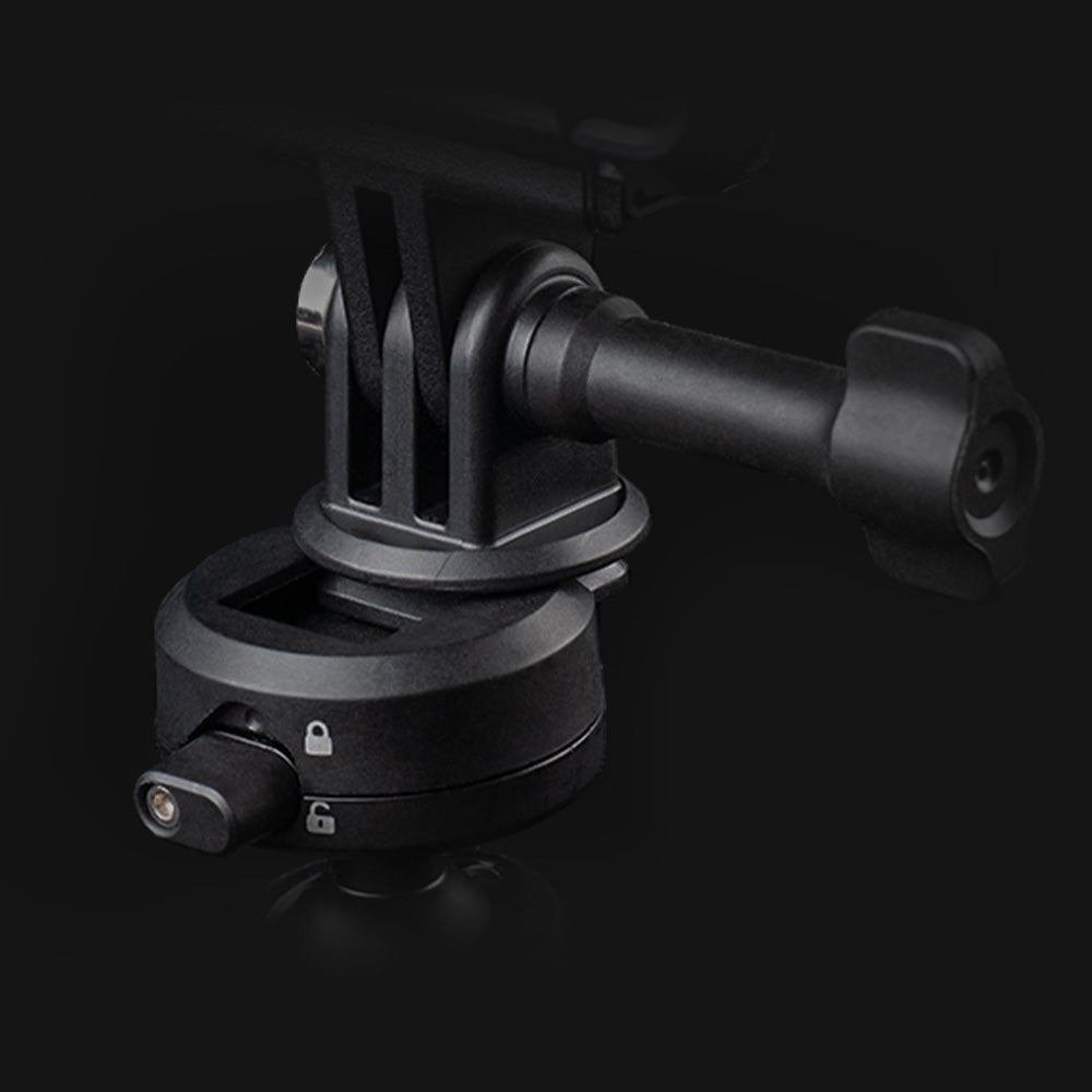 the CapLock Three-arm Suction Mount is featured with dual lock system