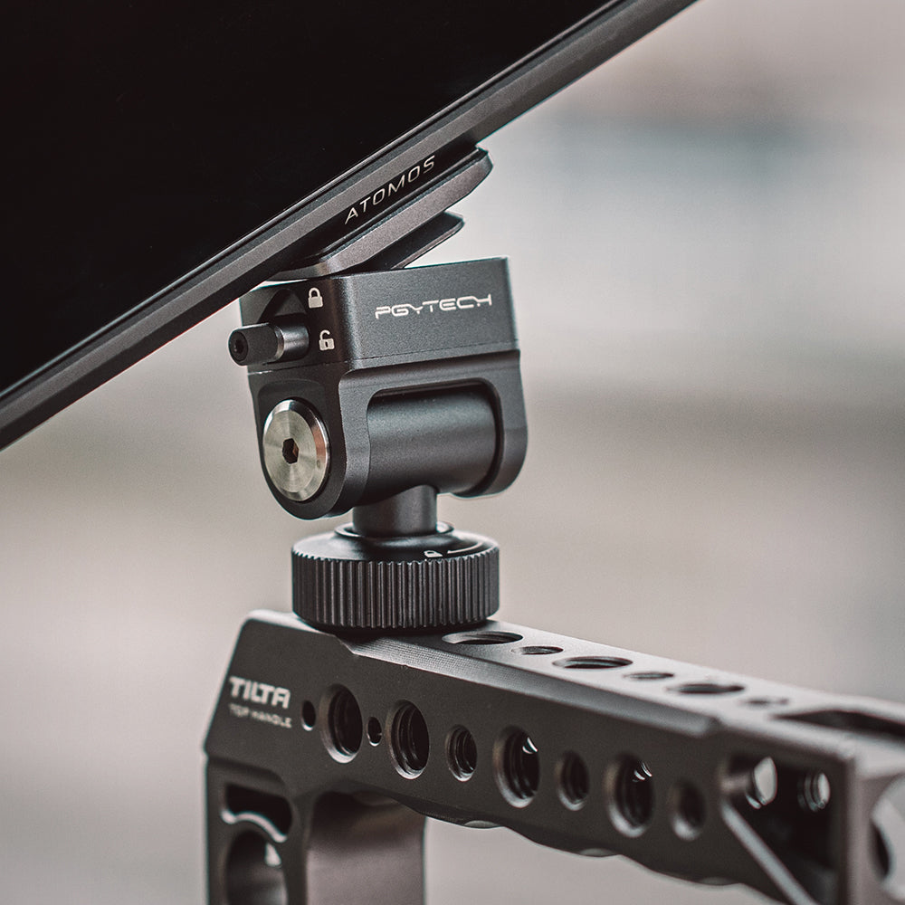 Damping Head：One step mount and lock