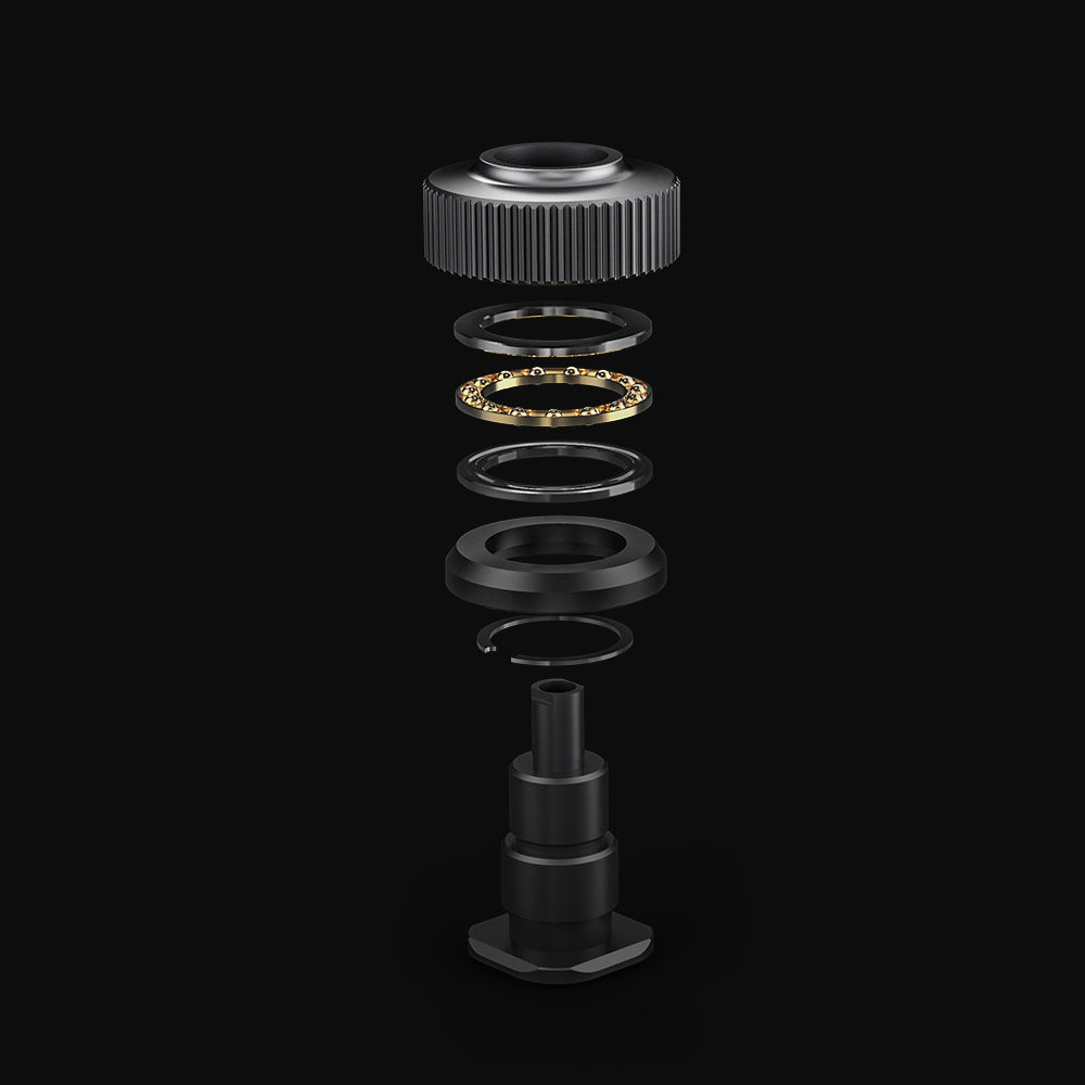 Damping Head with universal screw