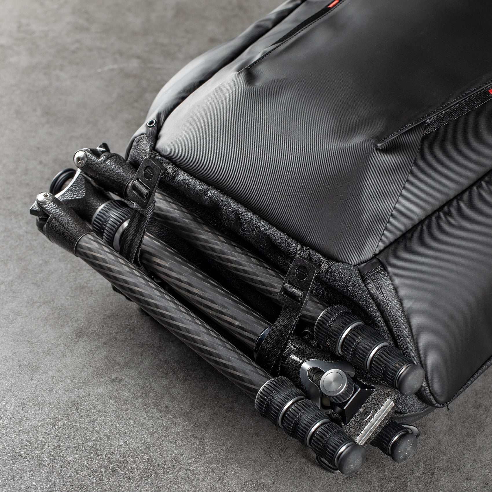 onemo- lite- backpack-with Multiple attachment points and 2 accessory straps for external gear attachment.