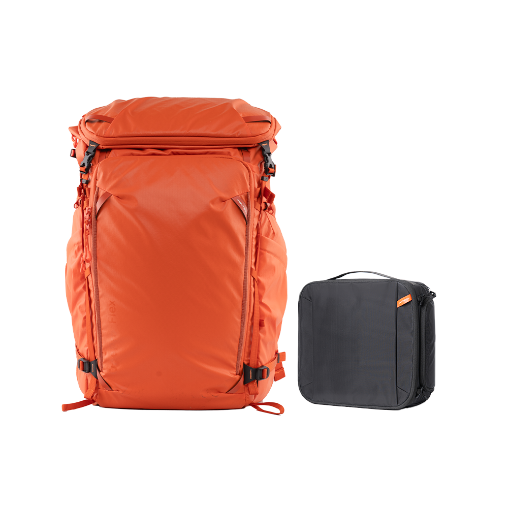 OnePro Flex Backpack 30L (Sunset Orange) + Camera Insert M