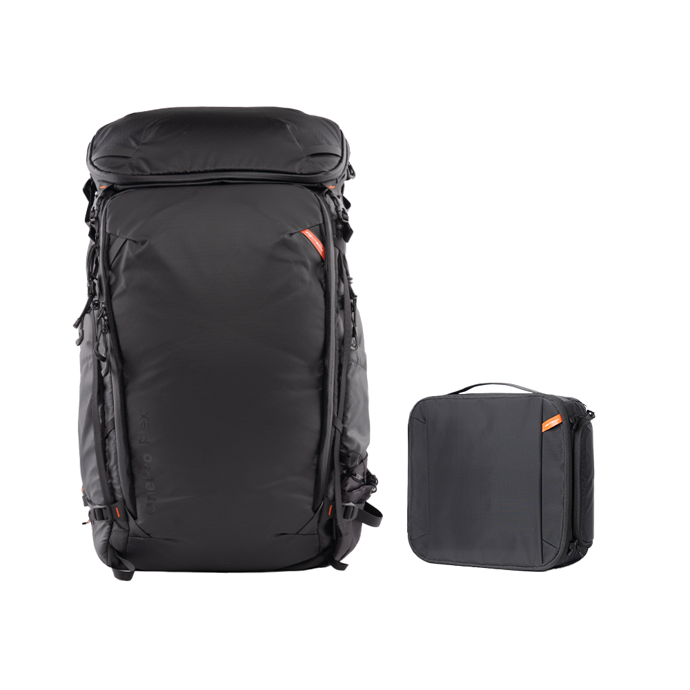 OnePro Flex Backpack 40L (Space Black) + Camera Insert M