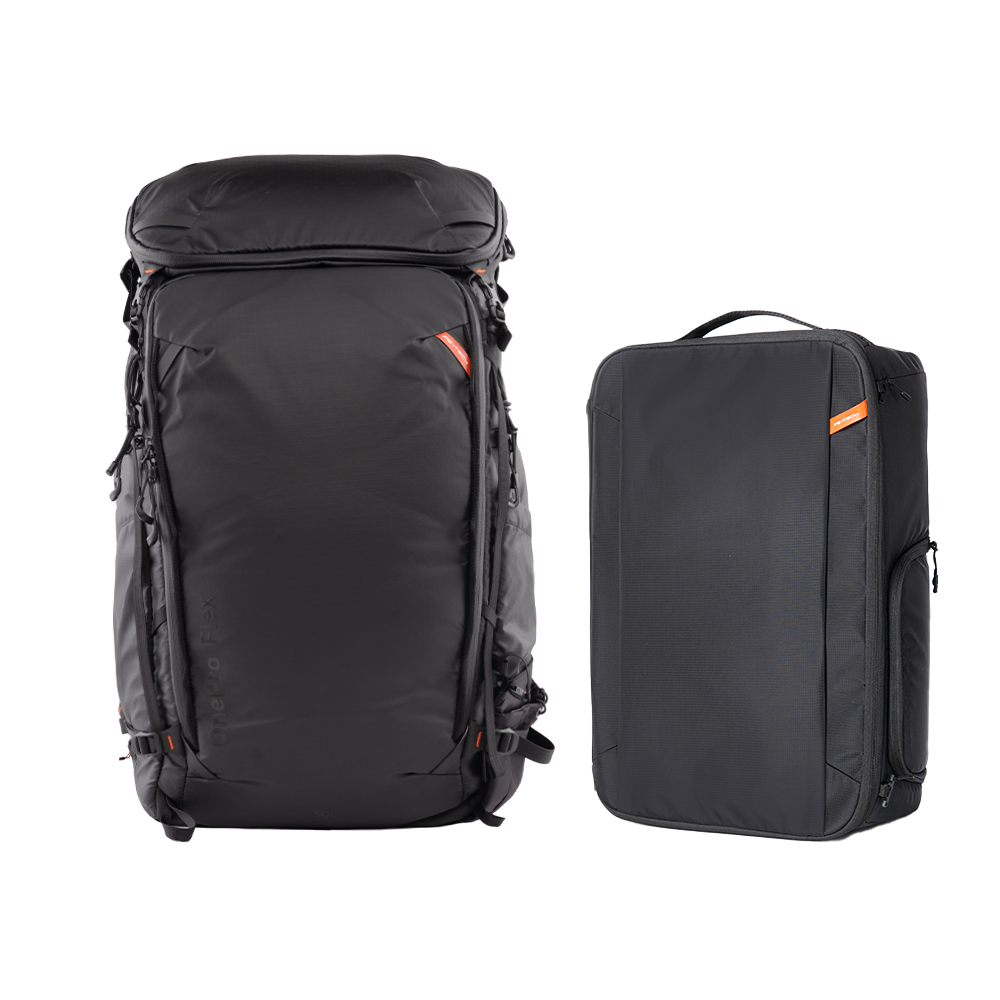 OnePro Flex Backpack 40L (Space Black) + Camera Insert L