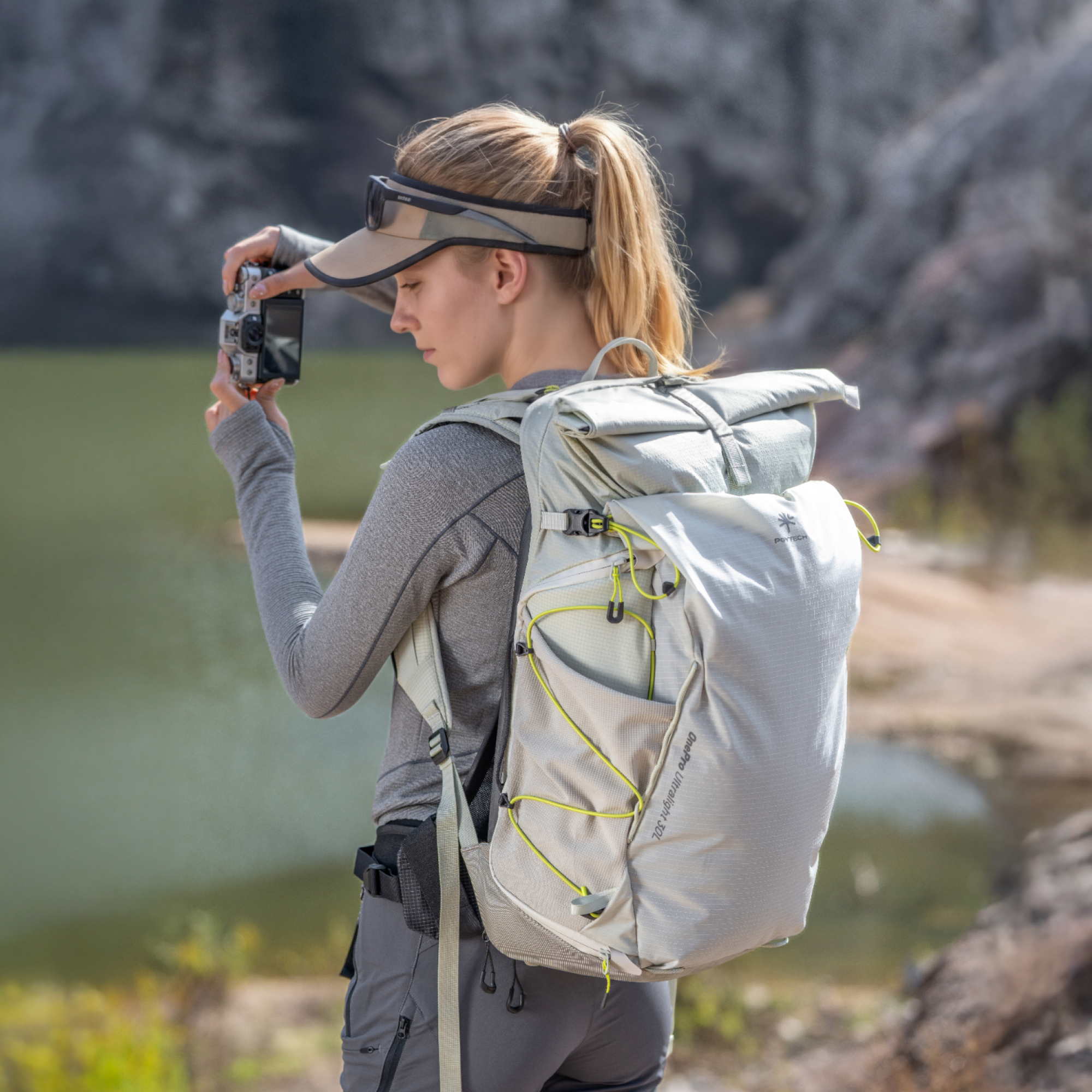 Capturing the wild with the OnePro Ultralight Backpack.