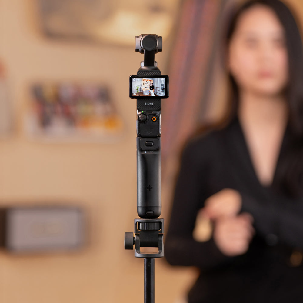 The Pocket Battery Handle Features a 1/4"-20 Threaded Socket for Unlimited Creativity.