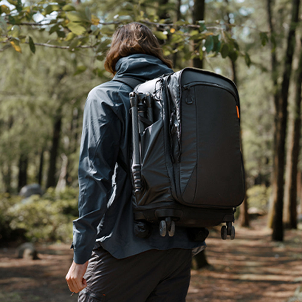 Traveling with the Roller Camera Backpack