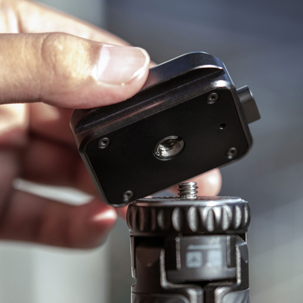 Arca-Type Quick Release Clamp & Plate：snaplock plate adapter multifunctional interface display